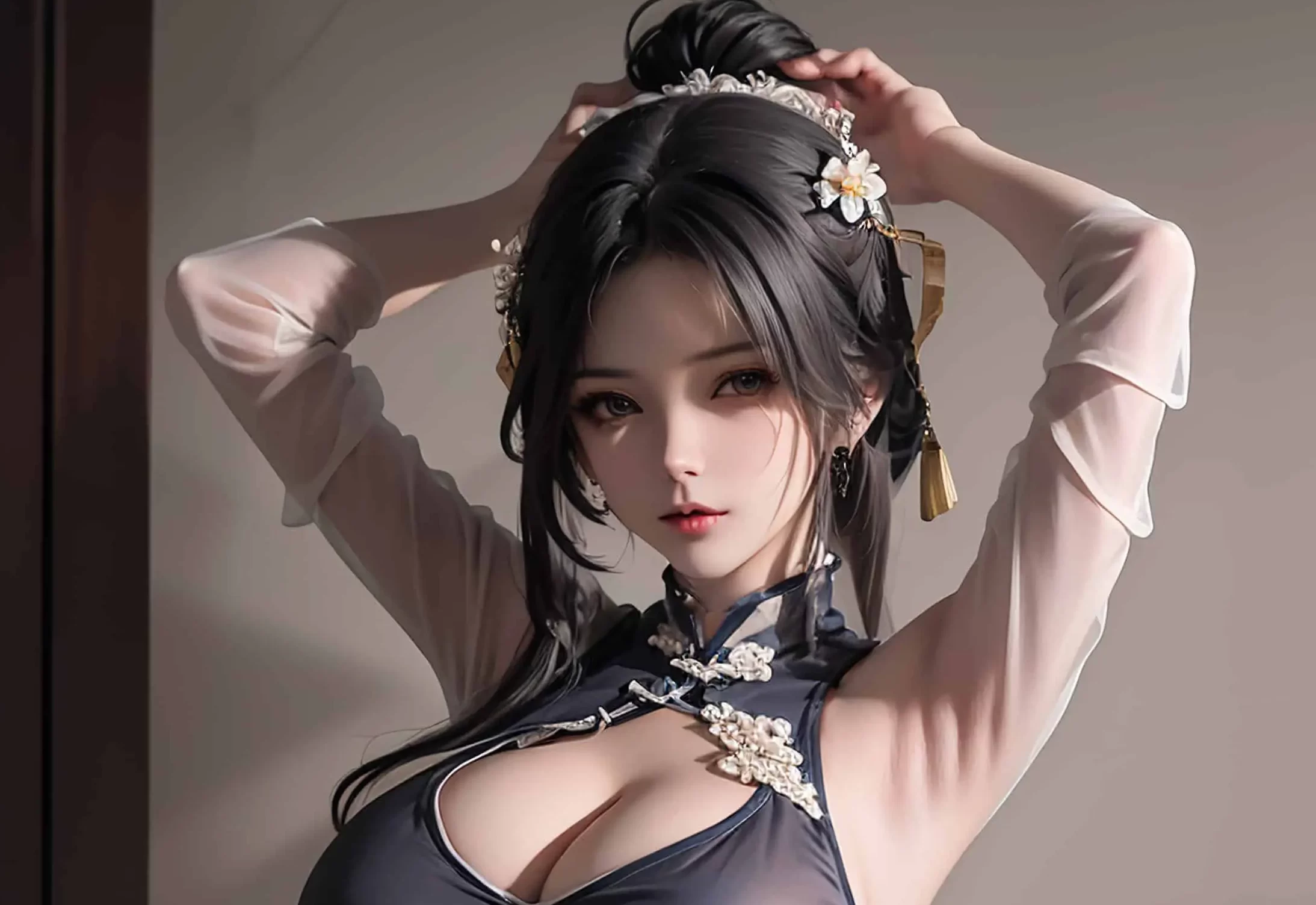 【十月浮力】F24 云曦旗袍透明装 50P