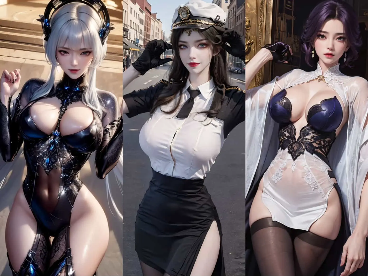 231110 云曦/美杜莎/巴巴塔 三组合集 1833P