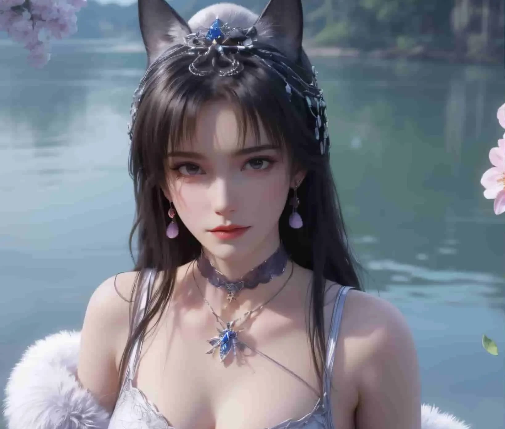 【双旦浮力-元旦篇】F45 暗河传-慕雨墨 性感紫礼服 32P