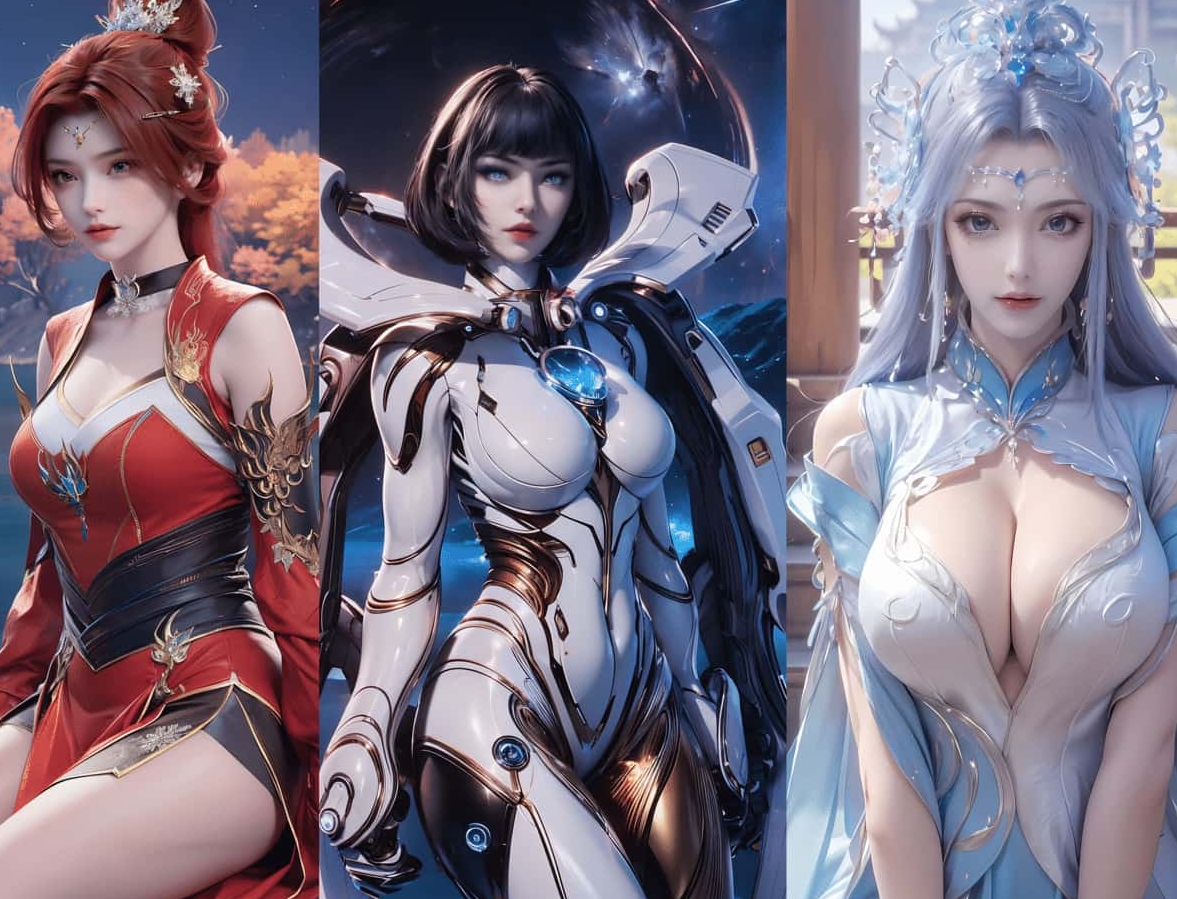 240808 唐火儿/姬青/宁雨蝶 三组合集 1224P