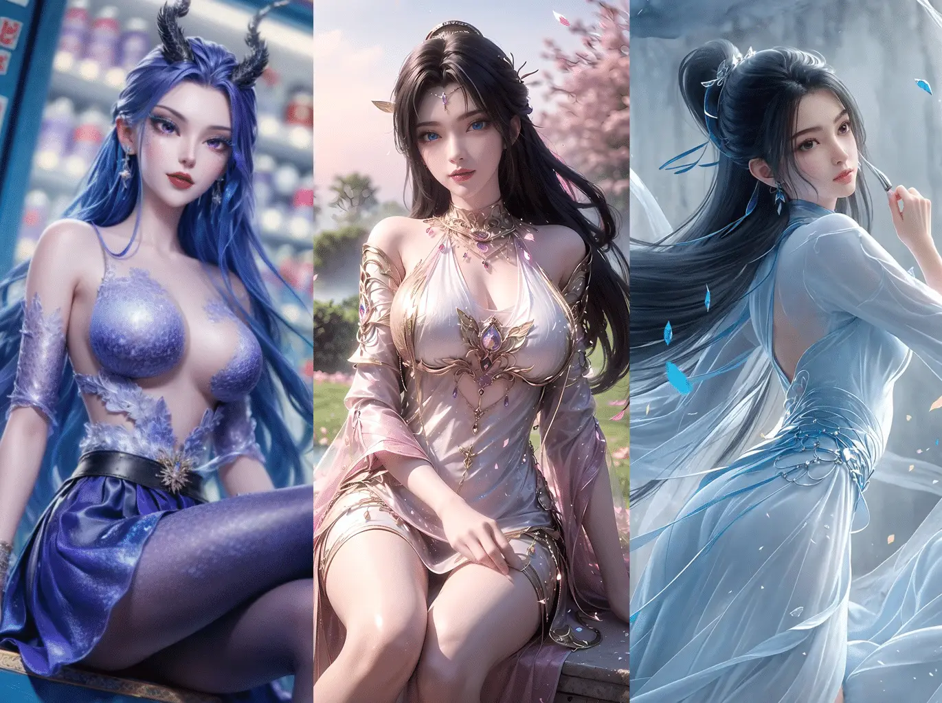 250307 敖闰/魔女/宁姚 三组合集 1288P