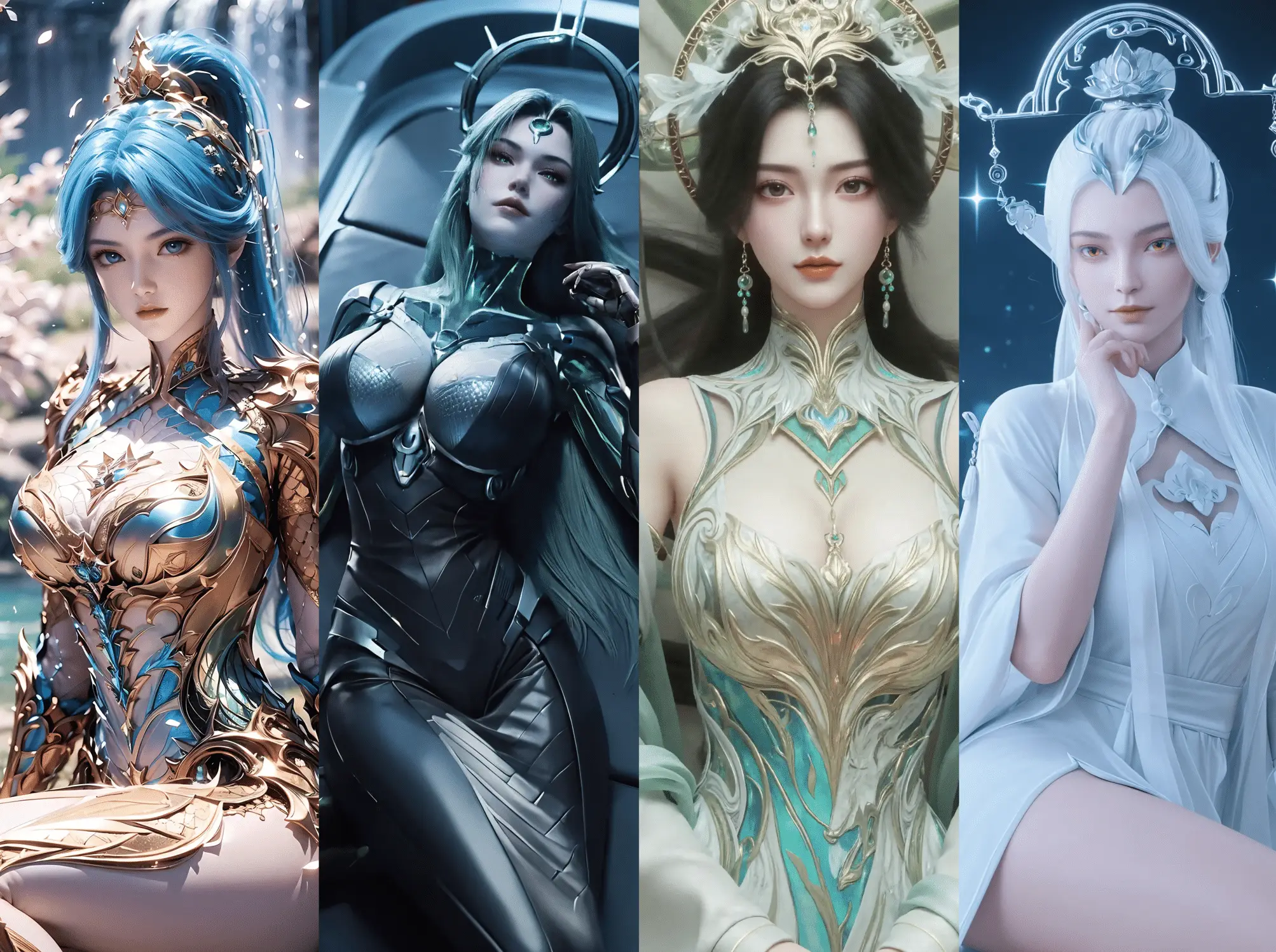 250321 王秋儿/魄瑜侯/柳神剑妈 三组合集  1689P