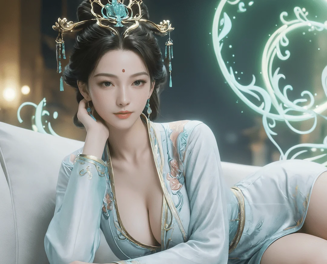 A338 遮天瑶池圣女西王母双人盖饭第2期 907P赠视频